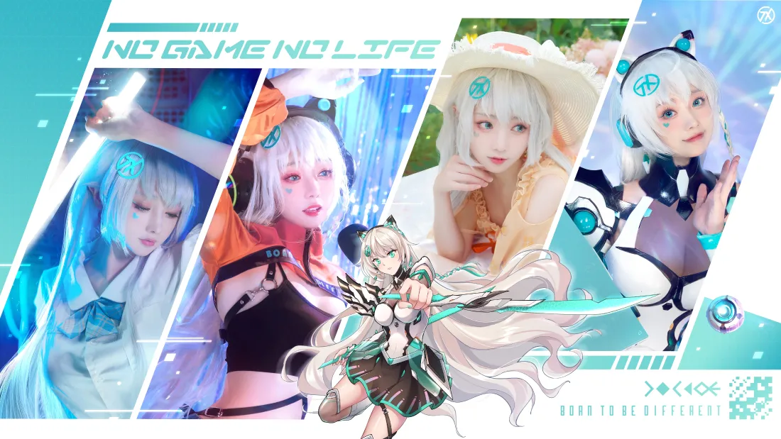 4k天选姬壁纸｜动漫角色背景图 - 二次元cosplay「哲风壁纸」