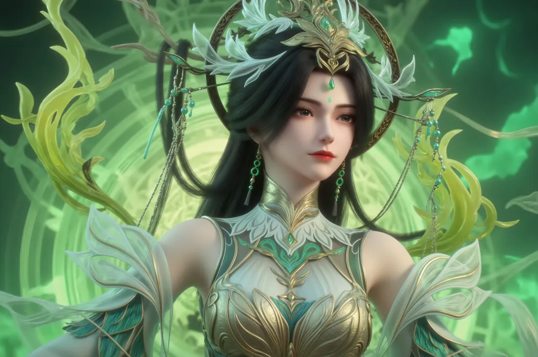 4k柳神壁纸｜完美世界背景图片 - 国漫女神柳神「哲风壁纸」