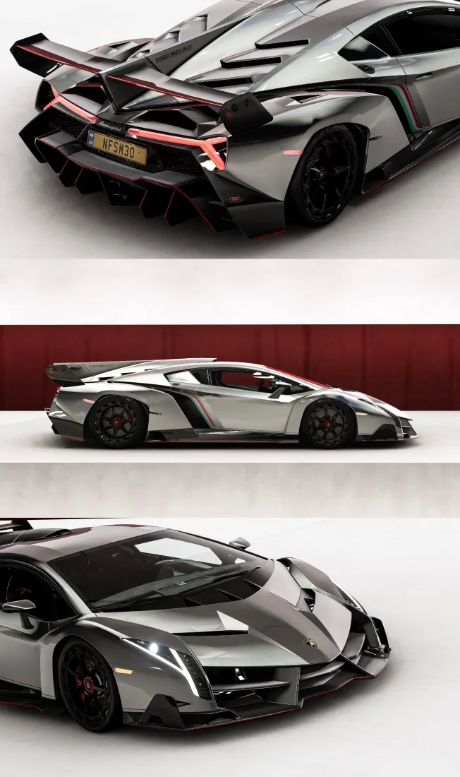 兰博基尼SVJ手机壁纸｜超跑背景图片 - 地平线「哲风壁纸」