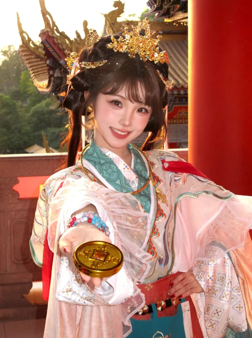 白昼小熊手机壁纸｜古风背景图片 - 汉服古装「哲风壁纸」