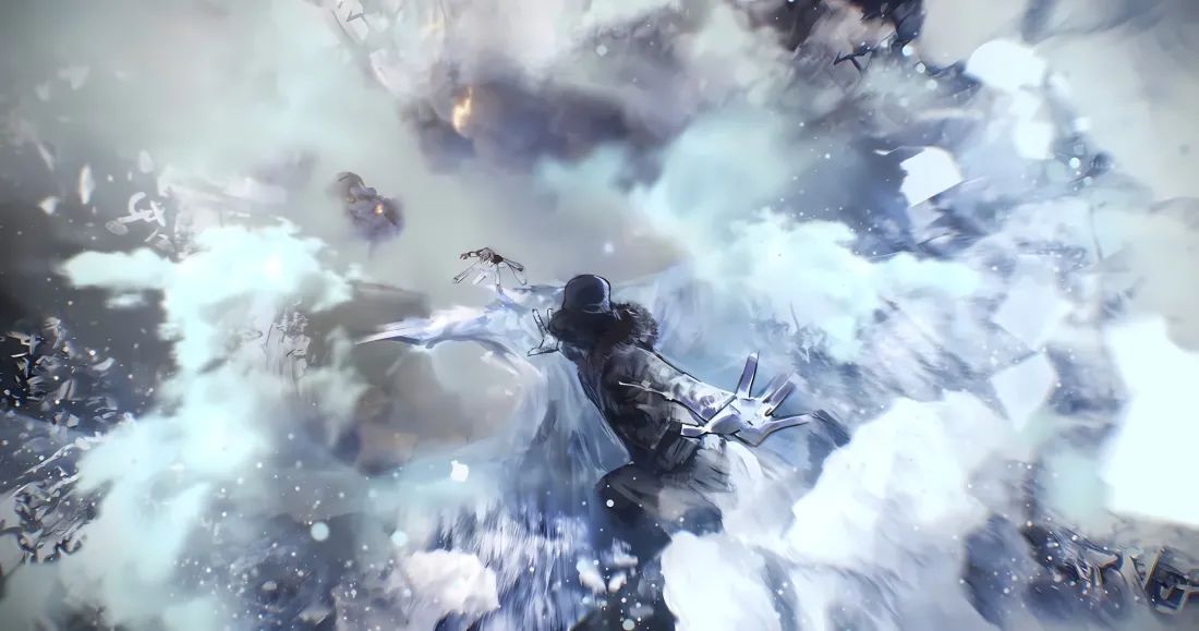 5k青雉海贼王壁纸｜冰冻战斗背景图片 - 海军大将「哲风壁纸」