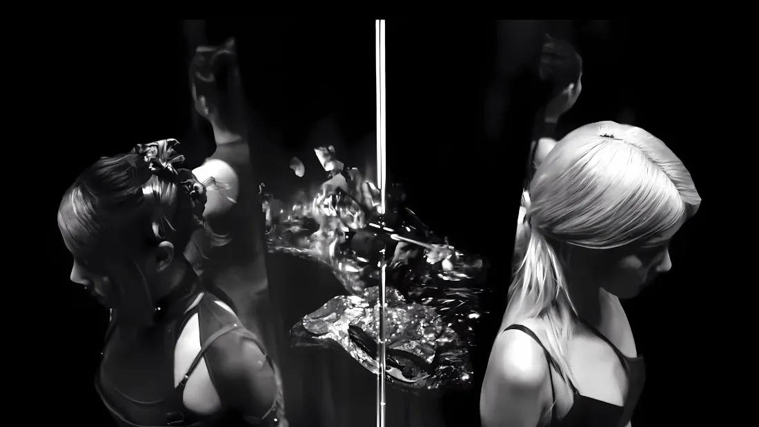 2kblackpink壁纸｜MV go背景图片 - 黑白性感造型「哲风壁纸」