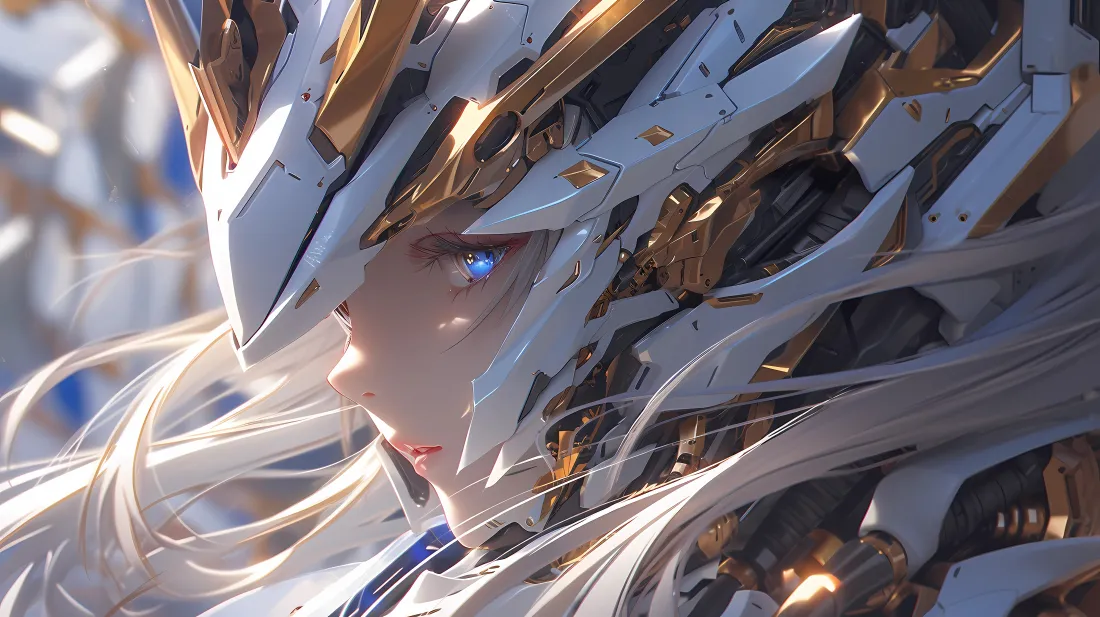 4k机甲少女壁纸｜科幻背景图片 - 4K超高清「哲风壁纸」