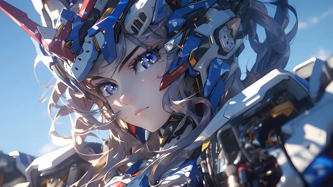 4k机甲少女壁纸｜机械装甲背景图片 - 4K科幻「哲风壁纸」