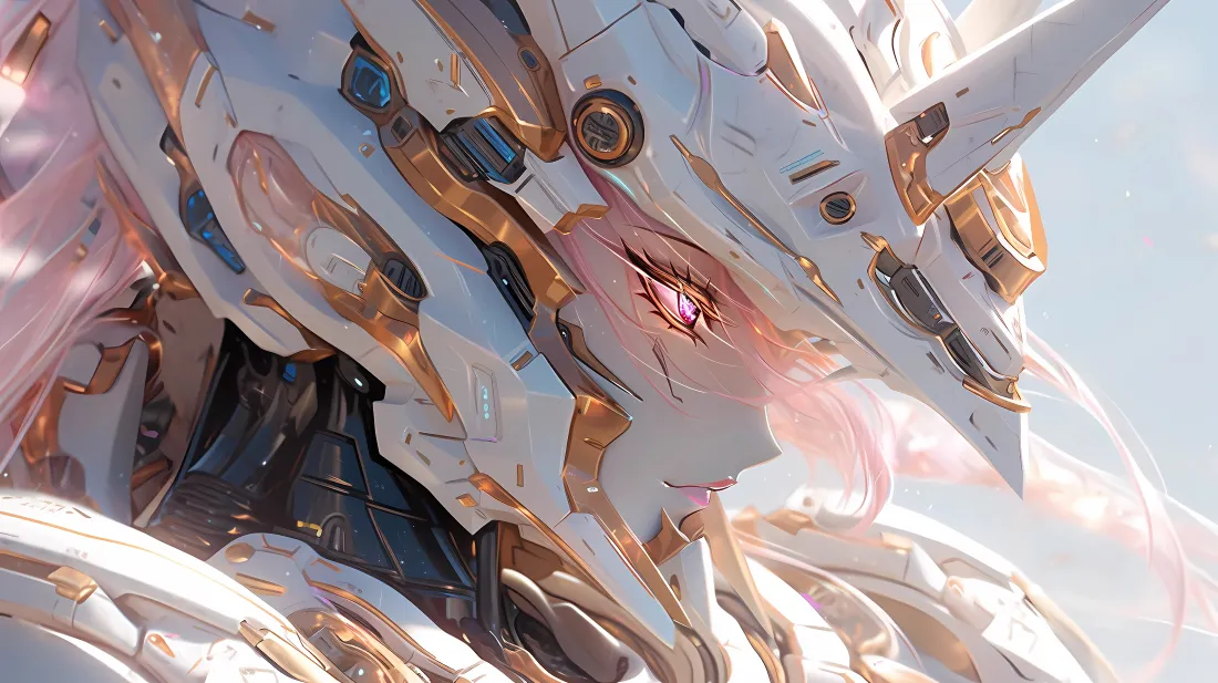 4k机甲少女壁纸｜科幻背景图片 - 4K机甲「哲风壁纸」
