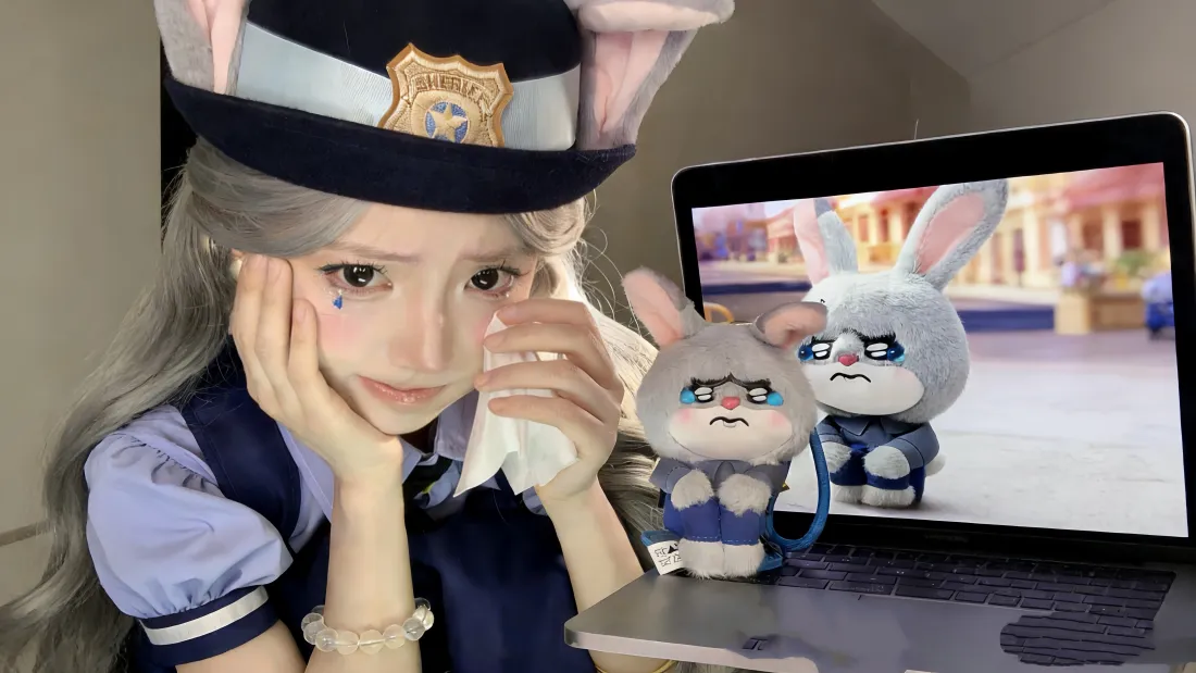 5k朱迪cos壁纸｜疯狂动物城背景图 - 兔子警官「哲风壁纸」