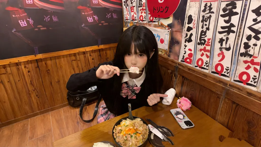 3kJK美女壁纸｜日料店背景图片 - 用餐场景「哲风壁纸」