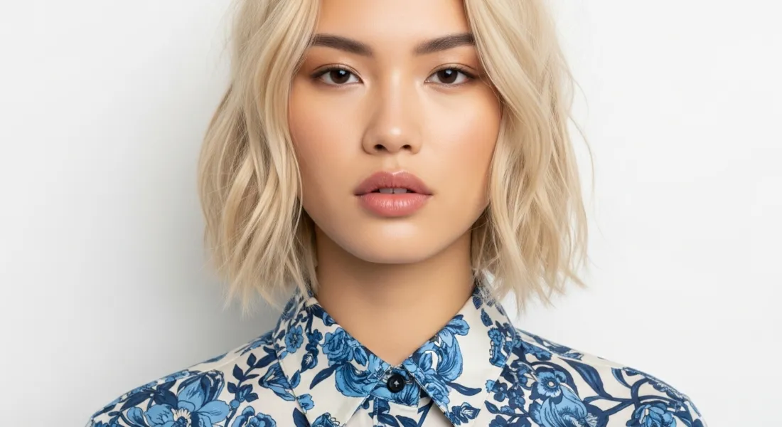 3k金发女性壁纸｜白色背景图片 - 人像摄影「哲风壁纸」