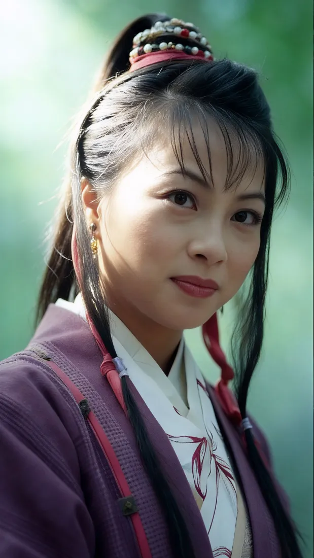 天龙八部阿紫手机壁纸｜古装武侠背景 - 回忆经典「哲风壁纸」