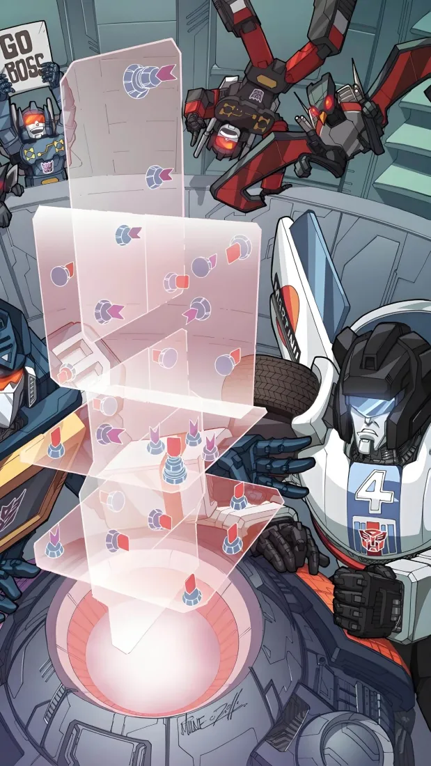 变形金刚爵士手机壁纸｜科幻机甲背景图片 - 潮酷插画「哲风壁纸」