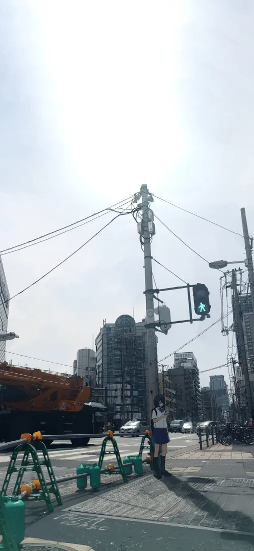 JK手机壁纸｜城市街道背景图片 - 日常街景「哲风壁纸」