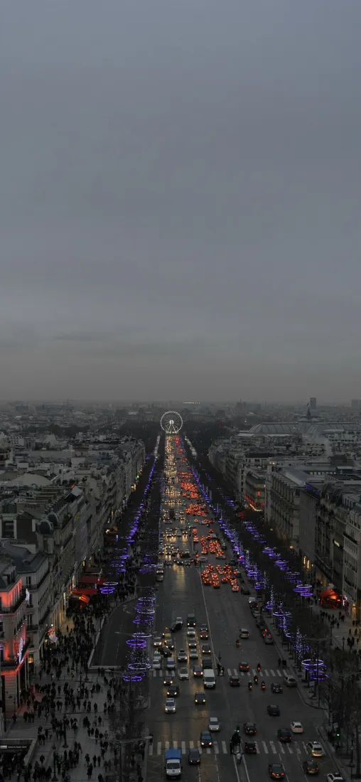 城市车流手机壁纸｜高空俯拍背景图片 - 都市街景「哲风壁纸」