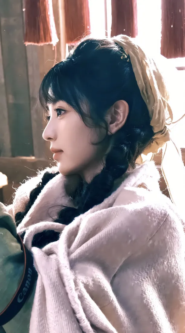 田曦薇手机壁纸｜逐玉剧照背景图片 - 古风温柔侧颜「哲风壁纸」