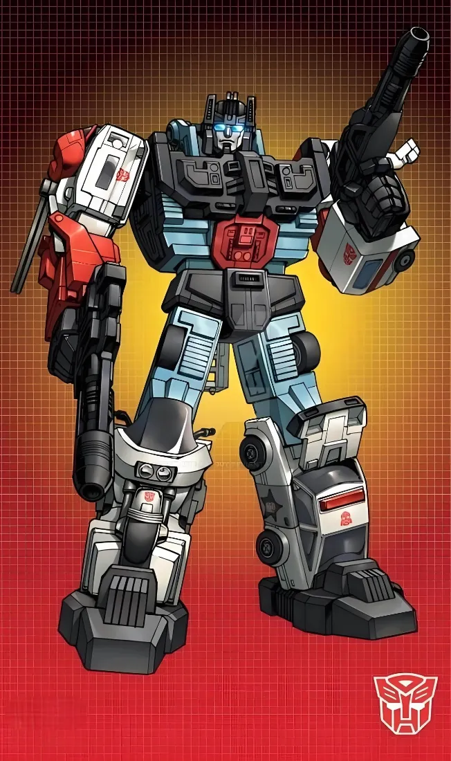 守护神手机壁纸｜变形金刚背景图片 - 博派战斗机甲「哲风壁纸」