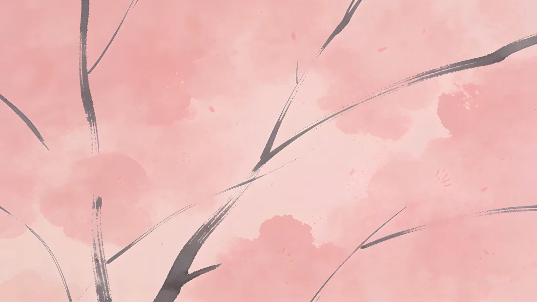 3k粉色樱花壁纸｜淡粉背景图片 - 简约清新「哲风壁纸」