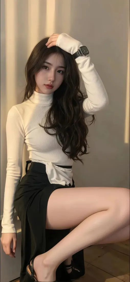 气质美女手机壁纸｜室内背景图片 - IOS专属「哲风壁纸」