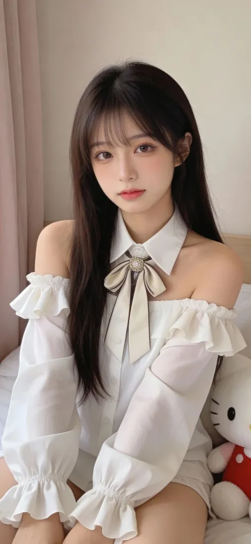 清纯美女手机壁纸｜居家背景图片 - Ios适用「哲风壁纸」