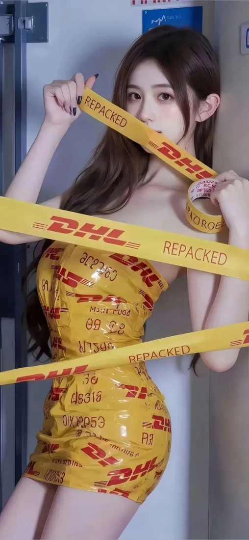 胶带裙美女手机壁纸｜室内背景图片 - Ios适用「哲风壁纸」