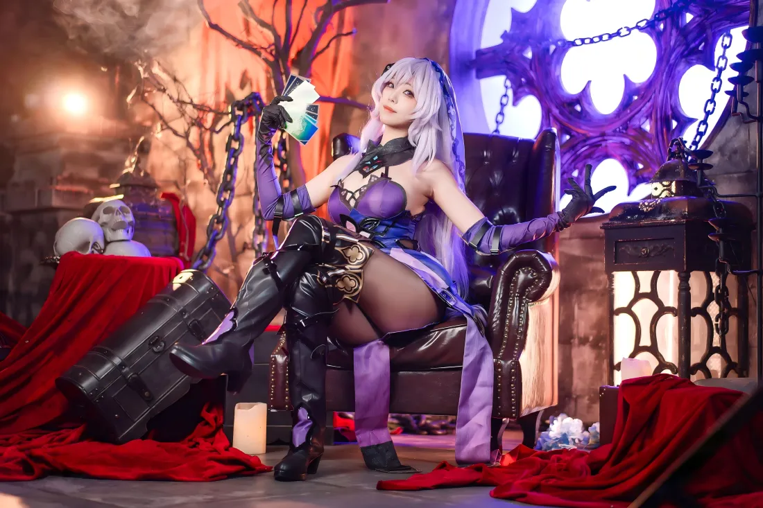 5k黑天鹅cos壁纸｜哥特风背景图片 - 性感御姐「哲风壁纸」