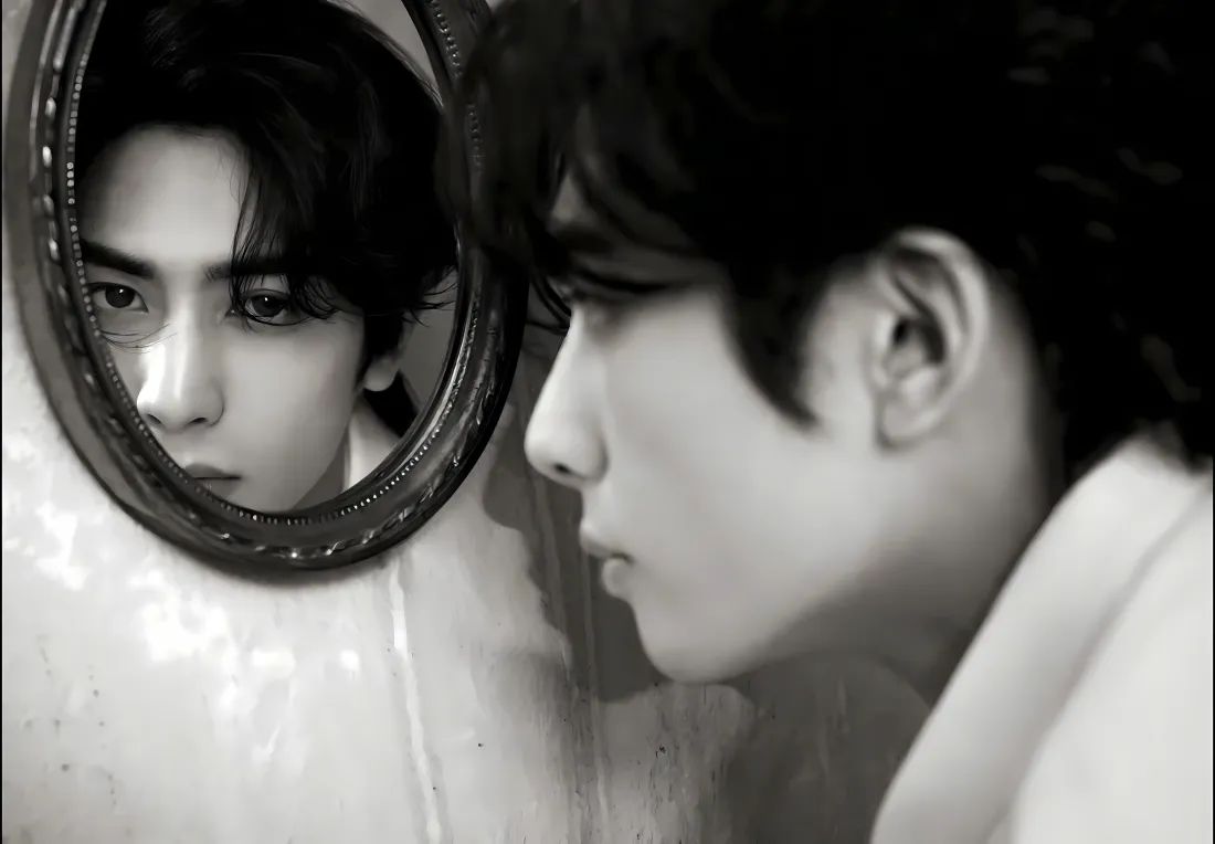 5k宋威龙壁纸｜时尚先生背景图片 - 黑白氛围感写真「哲风壁纸」