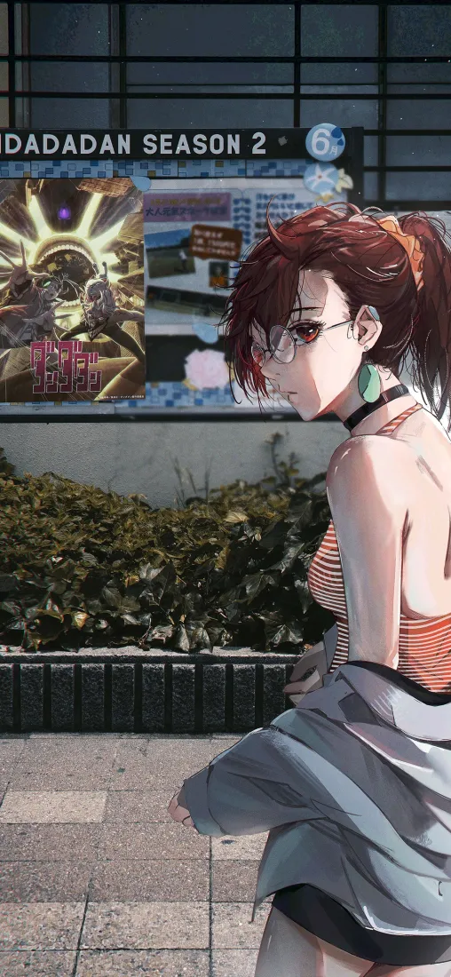 绫濑桃手机壁纸｜街头背景图片 - 胆大党第二季「哲风壁纸」