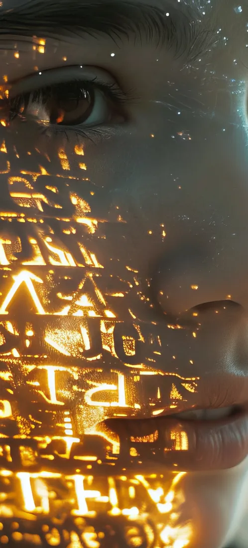 AI人像手机壁纸｜灯火城市背景图片 - 氛围感「哲风壁纸」