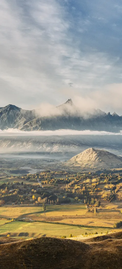 云海山峦手机壁纸｜秋日旷野背景图片 - 治愈自然风景「哲风壁纸」