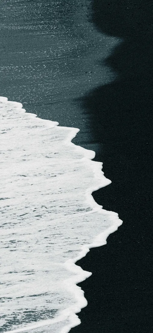 浪花手机壁纸｜海边背景图片 - 航拍海景「哲风壁纸」