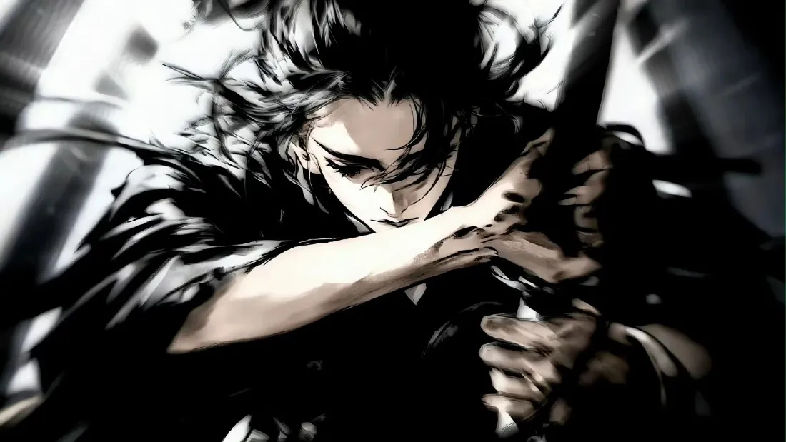 2k水墨剑士壁纸｜古风侠客背景图片 - 国风写意武侠「哲风壁纸」