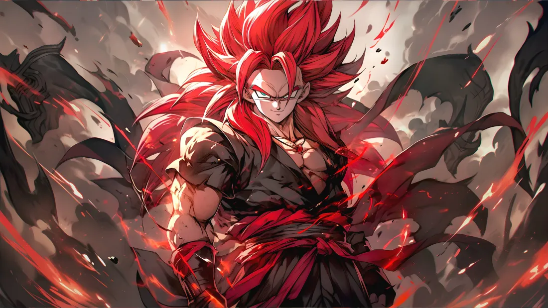 3k孙悟空壁纸｜暗黑硝烟背景图片 - 超级赛亚人「哲风壁纸」