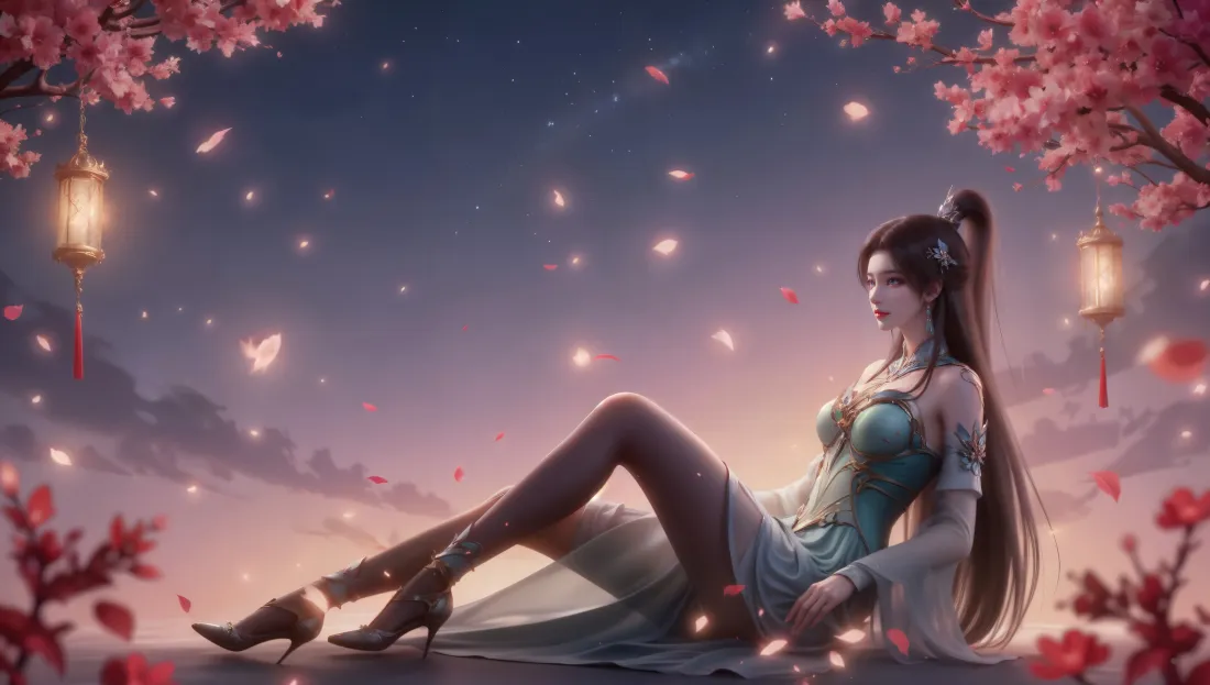 6k萧薰儿壁纸｜斗破苍穹背景图片 - 桃花古风美人「哲风壁纸」