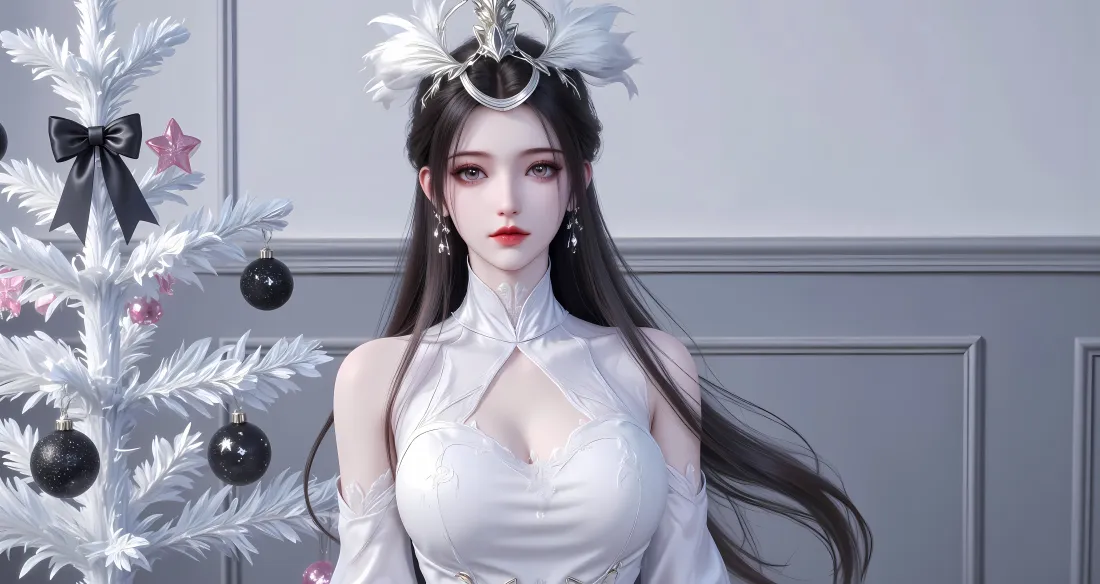 6k陆嫁嫁壁纸｜神国之上背景图片 - 古风美人「哲风壁纸」