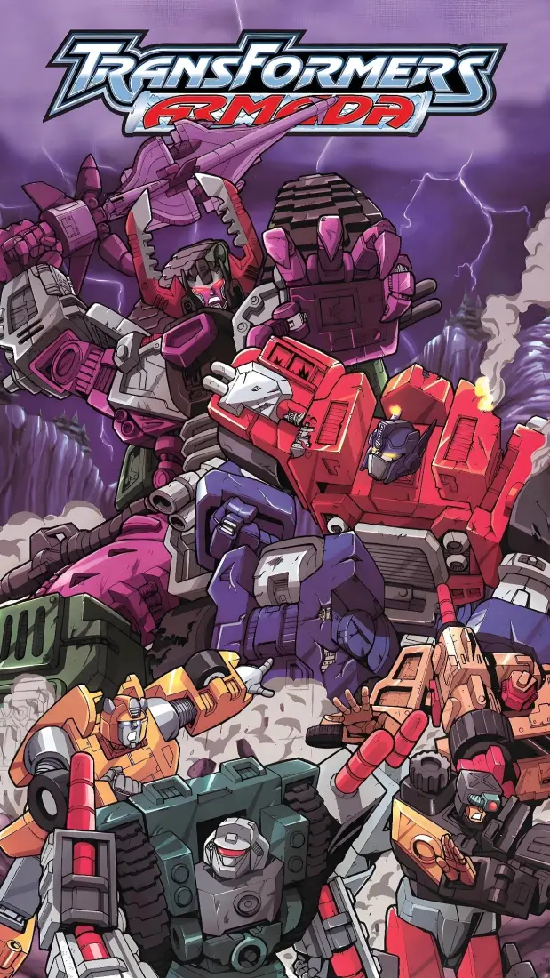变形金刚手机壁纸｜机甲群像背景图片 - G1雷霆舰队「哲风壁纸」