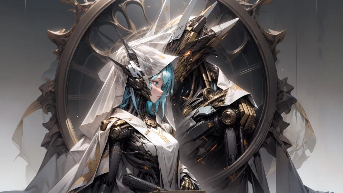 3k机械姬壁纸｜科幻机甲背景图片 - 4K高清「哲风壁纸」