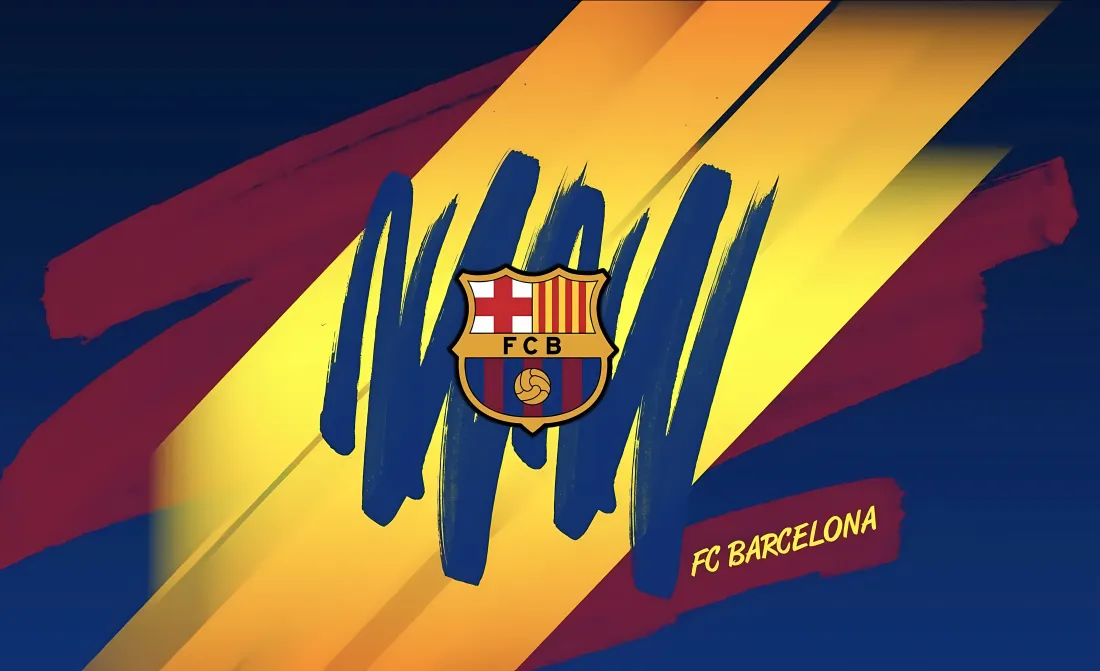 5k巴萨壁纸｜足球俱乐部背景图片 - 创意队徽「哲风壁纸」