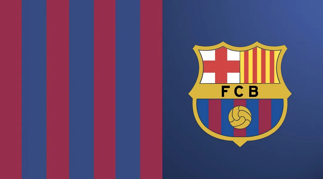 5k巴萨壁纸｜红蓝条纹背景图片 - FCB足球俱乐部「哲风壁纸」