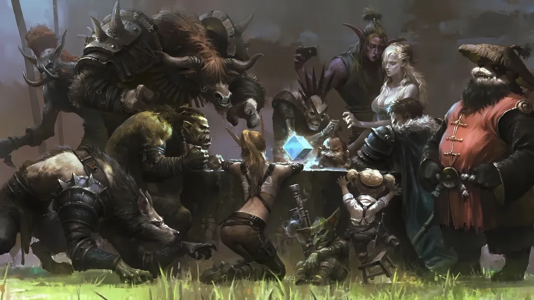 5k魔兽世界壁纸｜魔幻阵营背景图片 - 角色群像「哲风壁纸」