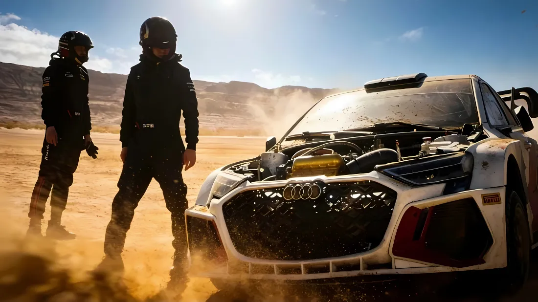 2k飞驰人生3壁纸｜沙漠赛车背景图片 - 张驰孙宇强「哲风壁纸」