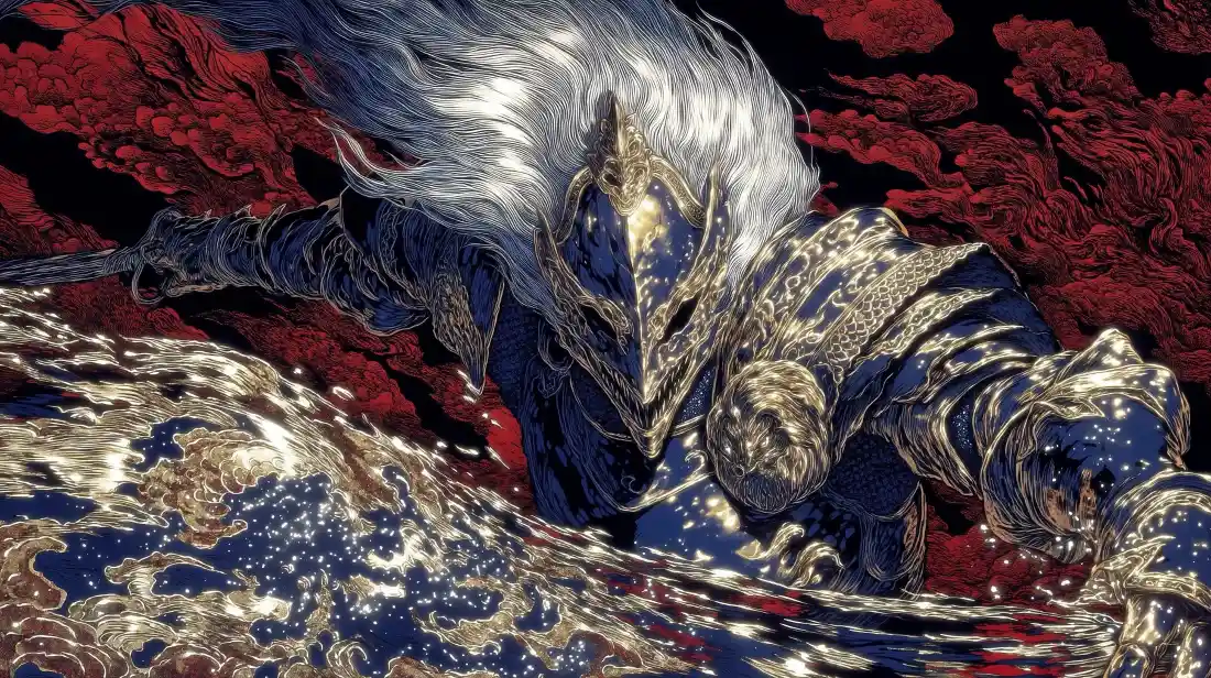 3k圣树骑士罗蕾塔壁纸｜艾尔登法环背景图片 - 魔法骑士「哲风壁纸」