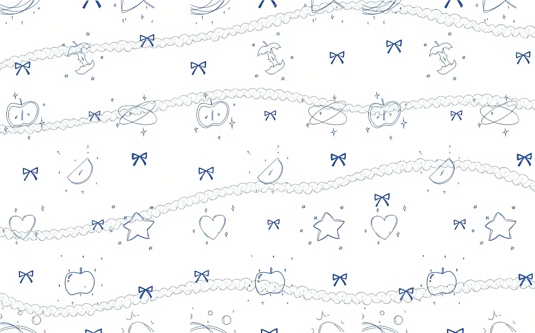 2kins风壁纸｜线条元素背景图片 - 可爱简约「哲风壁纸」