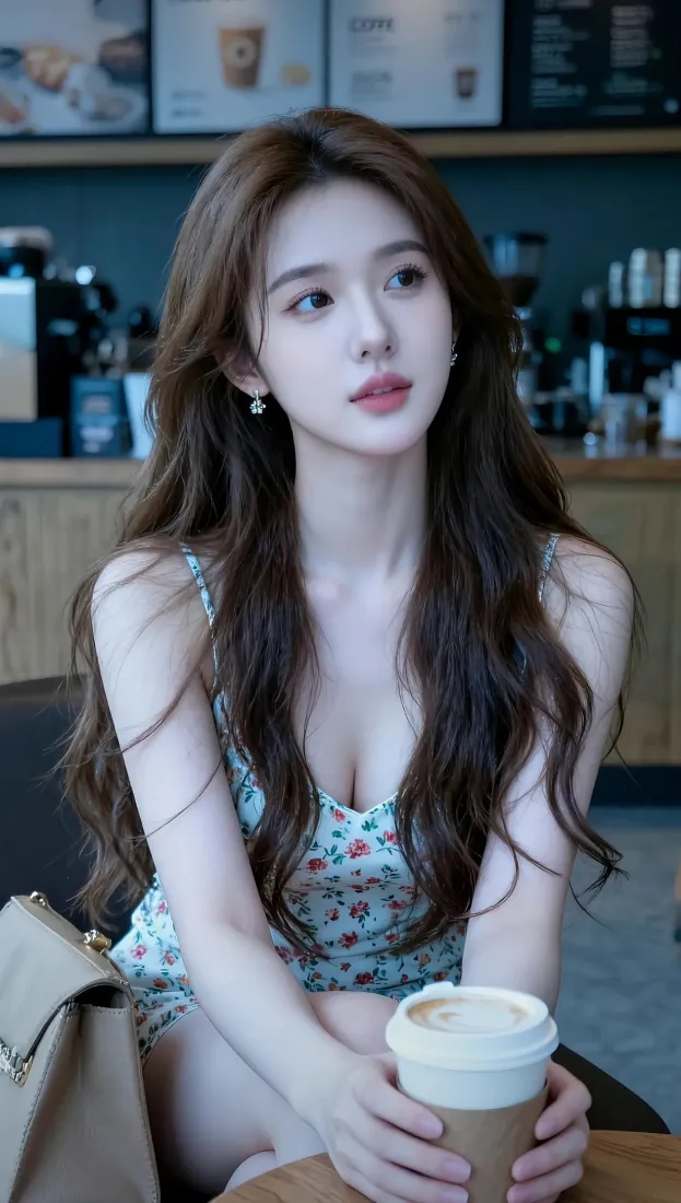 哈尼克孜手机壁纸｜咖啡店背景图片 - 手机高清「哲风壁纸」