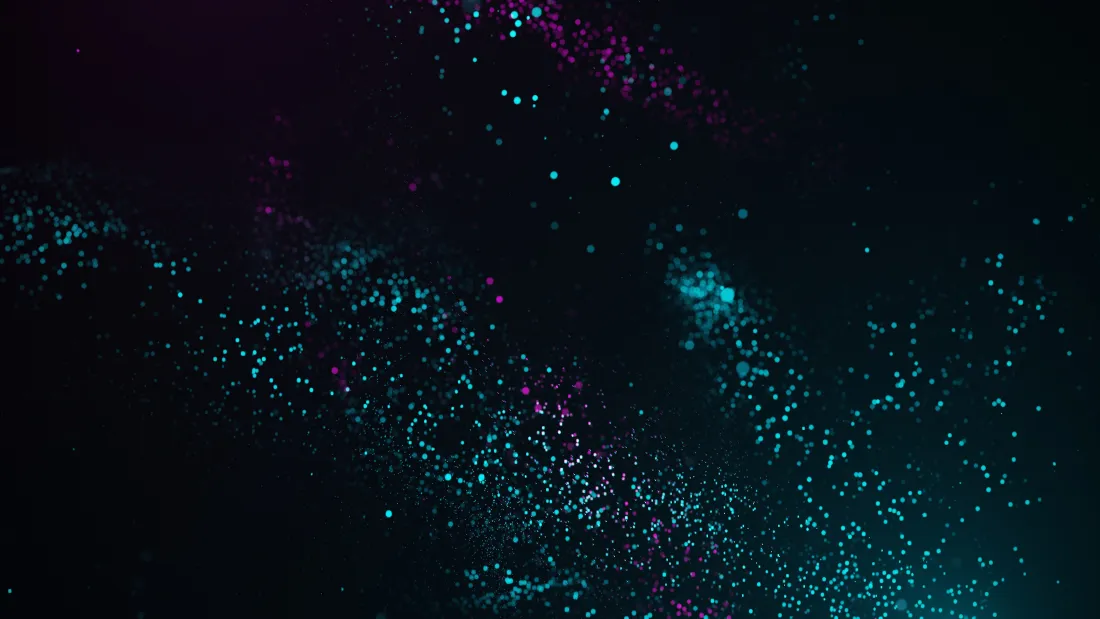 4k星空壁纸｜发光粒子背景图片 - 浩瀚宇宙星云「哲风壁纸」