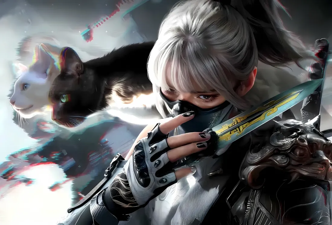 2k骇爪壁纸｜三角洲行动背景图片 - 酷飒女干员「哲风壁纸」