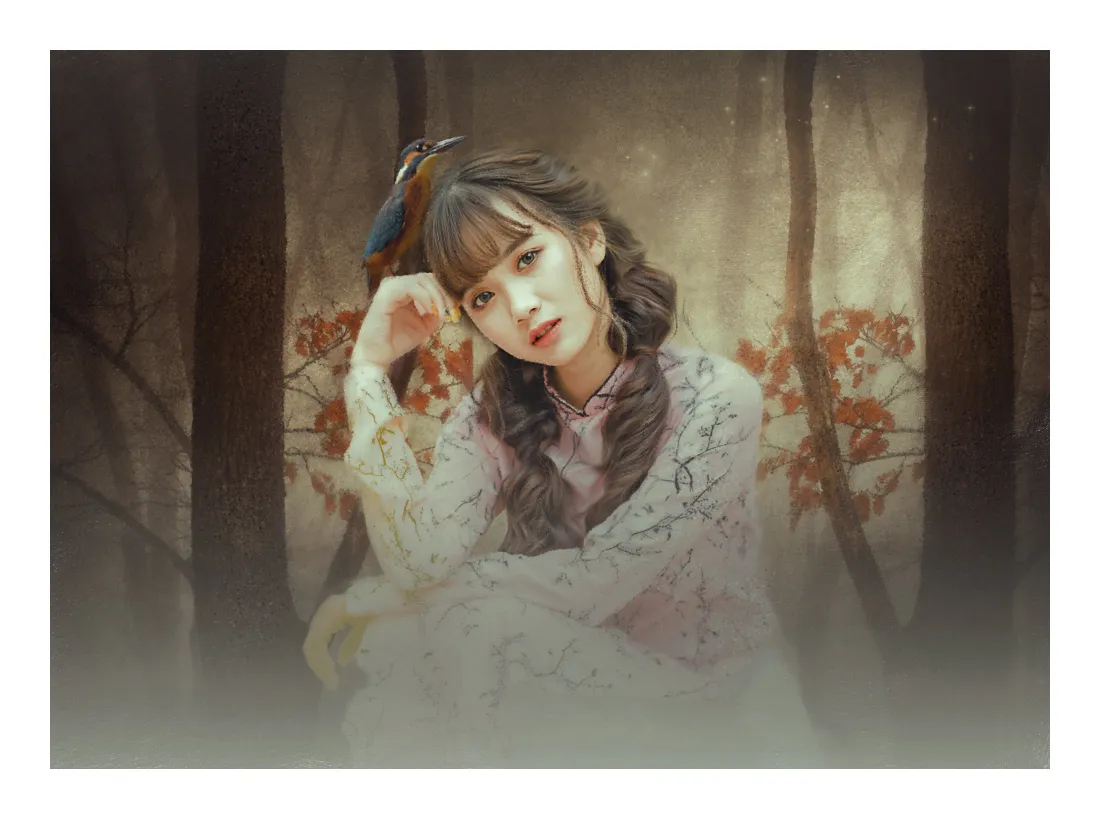 4k民国美女壁纸｜复古画作背景图片 - 国风手绘氛围感「哲风壁纸」