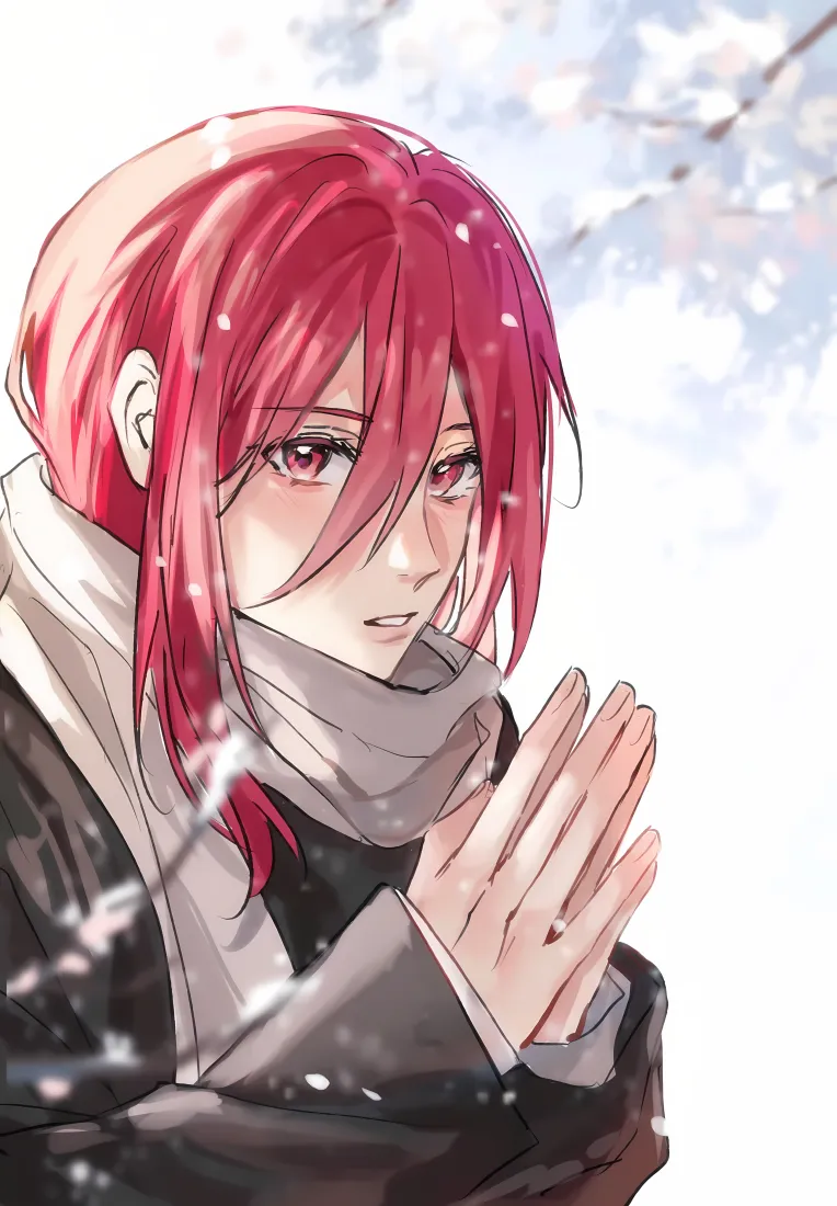 千切豹马手机壁纸｜冬日飘雪背景图片 - 蓝色监狱「哲风壁纸」