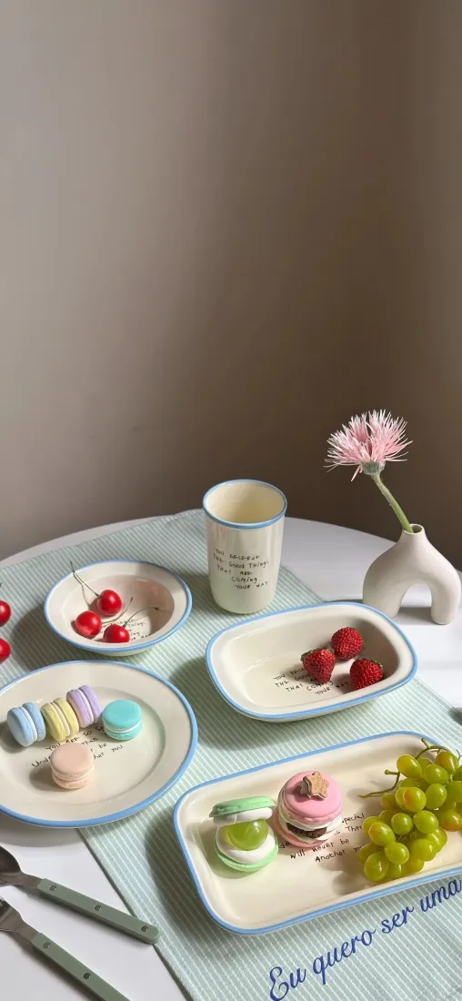 ins风甜点手机壁纸｜静物摆拍背景图片 - 下午茶时光「哲风壁纸」