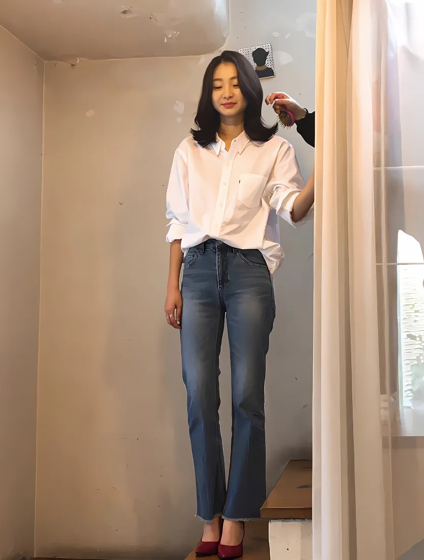 金多美手机壁纸｜韩国明星背景图片 - 简约日常穿搭「哲风壁纸」