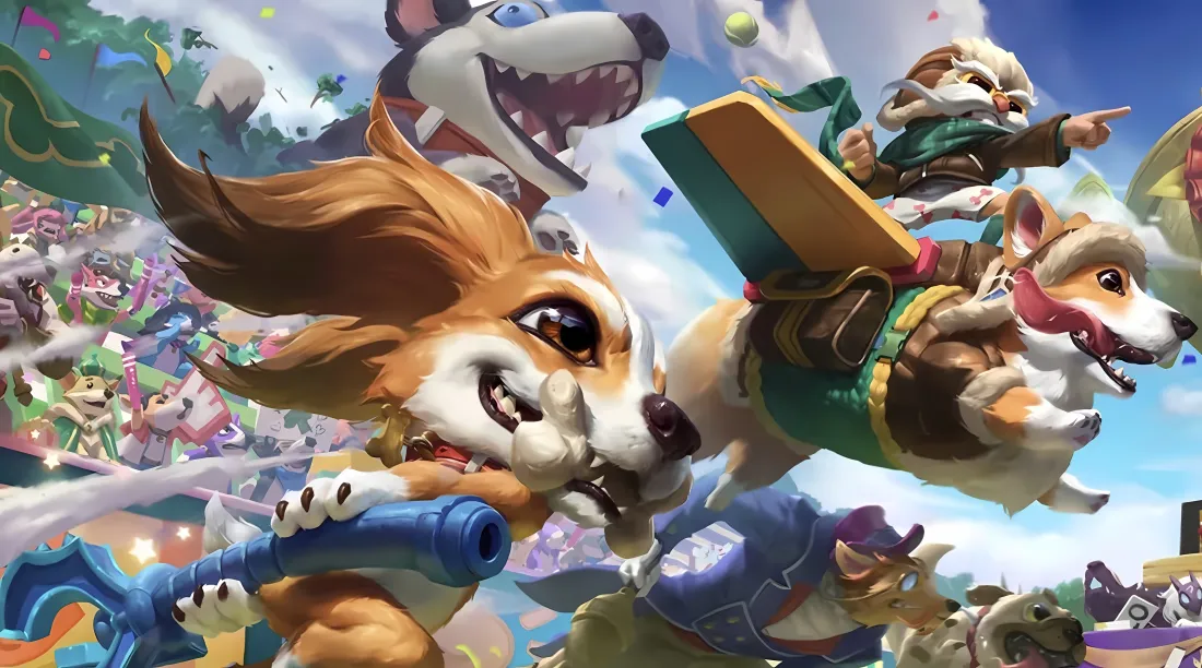5k英雄联盟壁纸｜游戏背景图片 - 愚人节猫狗皮肤「哲风壁纸」