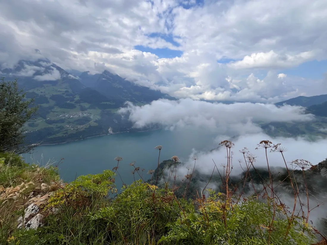 4k自然风景壁纸｜户外背景图片 - 江边云雾远山「哲风壁纸」