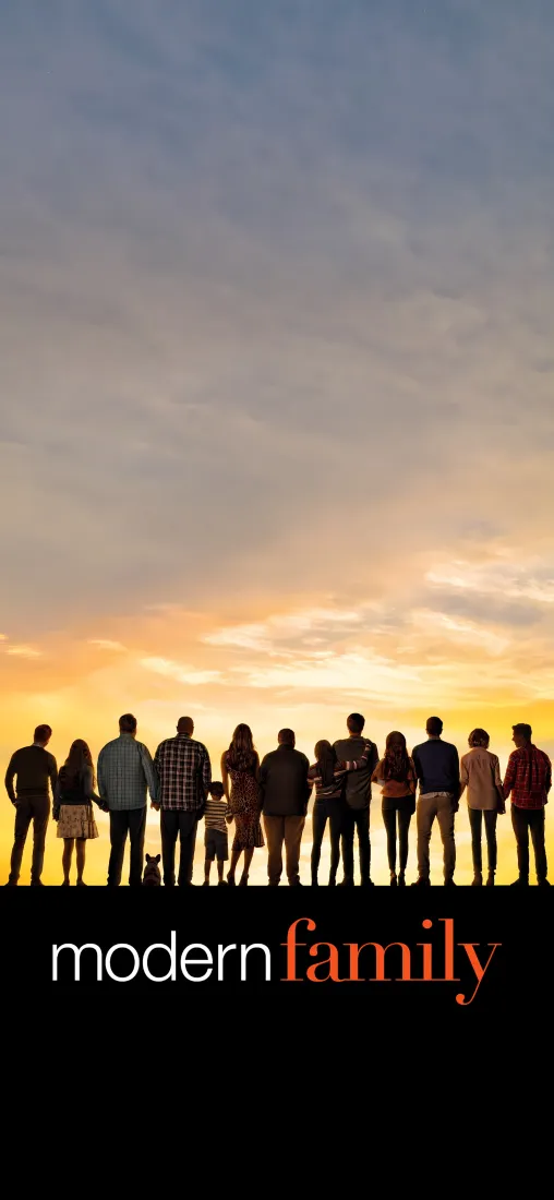 摩登家庭手机壁纸｜黄昏背景图片 - 经典美剧「哲风壁纸」